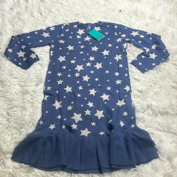 Posh Peanut Galaxy Long Sleeve Sweater Dress - Picture 2 of 8